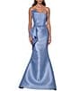 Terani Couture Strapless Beaded Mikado Gown With Shawl - Image 6