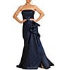 Terani Couture Strapless Long Ruched Gown - Image 1