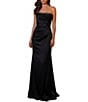 Terani Couture Strapless Satin Column Gown - Image 1