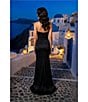 Terani Couture Strapless Satin Column Gown - Image 4