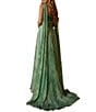 Terani Couture Strapless Scarf Neck Long Gown - Image 2