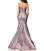 Terani Couture Sweetheart Neck Beaded Tulle Strapless Mermaid Gown - Image 2
