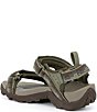 Color:Steps Dark Olive - Image 3 - Boys' Tanza Water-Ready Sandals (Toddler)