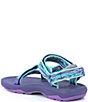 Color:Delmar Sea Glass/Purple - Image 3 - Kids' Hurricane XLT 2 Sandals (Toddler)