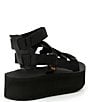 Color:Black - Image 2 - Women's Mevia Gladiator Platform Sandals