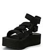 Color:Black - Image 4 - Women's Mevia Gladiator Platform Sandals