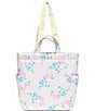 Color:Painterly PInk - Image 2 - Anniston Floral Neoprene Tote Bag