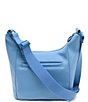 Color:Sapphire - Image 2 - Carey Bright Neoprene Crossbody Bag