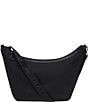 Color:Black - Image 2 - Conway Nylon Sling Crossbody Bag