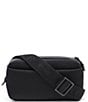 Color:Black - Image 2 - Ella Neoprene Phone Zip Crossbody Bag