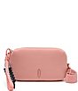 Color:Blush - Image 1 - Ella Neoprene Phone Zip Crossbody Bag