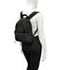 Color:Black - Image 5 - Ella Nylon Backpack