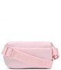 Color:Petal - Image 2 - Nylon Aurora Phone Zip Sling Crossbody Belt Bag