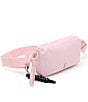 Color:Petal - Image 4 - Nylon Aurora Phone Zip Sling Crossbody Belt Bag