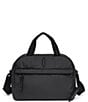 Color:Black - Image 1 - Zoe Featherweight Nylon Duffle Tote Bag