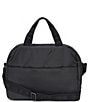 Color:Black - Image 2 - Zoe Featherweight Nylon Duffle Tote Bag