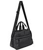 Color:Black - Image 4 - Zoe Featherweight Nylon Duffle Tote Bag