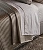 Color:Silver - Image 2 - Charmeuse Channel Quilt Coverlet