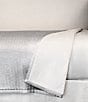 Color:Silver - Image 3 - Charmeuse Channel Quilt Coverlet
