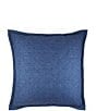 Color:Indigo - Image 2 - Faux Linen Coverlet Set