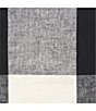 Color:Black/White - Image 2 - Plaid Duvet Cover Mini Set