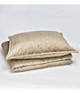 Color:Taupe - Image 1 - Quilted Velvet Coverlet Set