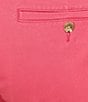 Roundtree & Yorke The Cloud Collection 9#double; Flat Front Washed Chino Shorts, Color:Berry - Image 4