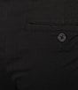 Roundtree & Yorke The Cloud Short 5#double; Straight Fit Flat Front Stretch Washed Chino Shorts, Color:Black - Image 4