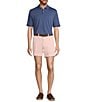 Roundtree & Yorke The Cloud Short 5#double; Straight Fit Flat Front Stretch Washed Chino Shorts - Image 3