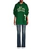 The Mayfair Group My Good Luck Hoodie Coordinating Graphic Hoodie, Color:Green - Image 3