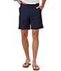 Color:Navy - Image 1 - 9#double; Inseam Hybrid Shorts