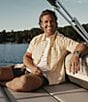 The Normal Brand Freshwater Pattern Short Sleeve Woven Shirt, Color:Sunglow - Image 4