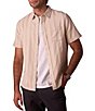 The Normal Brand Freshwater Printed Short Sleeve Woven Shirt - Image 1
