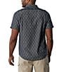 Color:Summer Navy - Image 2 - Freshwater Short Sleeve Checked Woven Shirt