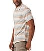 Color:Canyon Stripe - Image 3 - Freshwater Stripe Short-Sleeve Woven Shirt