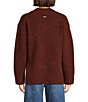The Normal Brand Homebound V-Neck Plush Jersey Knit Sweater - Image 5