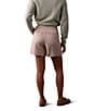 The Normal Brand Leukos Linen Blend High Waist Tailored Shorts, Color:Sandstone - Image 2