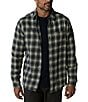 The Normal Brand Louis Heavyweight Flannel Overshirt, Color:Carbon Plaid - Image 1