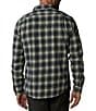 The Normal Brand Louis Heavyweight Flannel Overshirt, Color:Carbon Plaid - Image 2