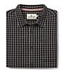 Color:Black Plaid - Image 4 - Nikko Long-Sleeve Small Plaid Woven Shirt