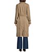 The Normal Brand Point Collar Hidden Button Front Car Coat - Image 2