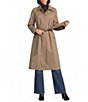 The Normal Brand Point Collar Hidden Button Front Car Coat - Image 3