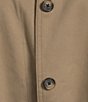 The Normal Brand Point Collar Hidden Button Front Car Coat - Image 4