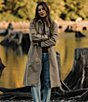 The Normal Brand Point Collar Hidden Button Front Car Coat - Image 5