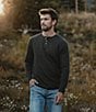 Color:Charcoal - Image 2 - Puremeso Everyday Henley Shirt