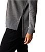 The Normal Brand Puremeso Fleece Crew Neck Side Split Side Hem Pullover - Image 5