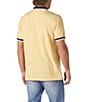 Color:Golden Hour - Image 2 - Puremeso Tipped Short-Sleeve Polo Shirt