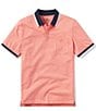 Color:Canyon Sunset - Image 4 - Puremeso Tipped Short-Sleeve Polo Shirt