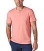 Color:Canyon Sun - Image 1 - Modern Fit Puremeso Weekend Short Sleeve Henley Shirt