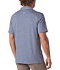 The Normal Brand Puremeso Weekend Short Sleeve Woven Shirt, Color:Lake Blue - Image 2